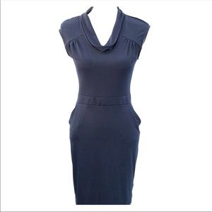 Banana Republic navy blue dress size 0
